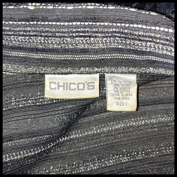 Chico's Woven Blazer - Picture 5 of 6